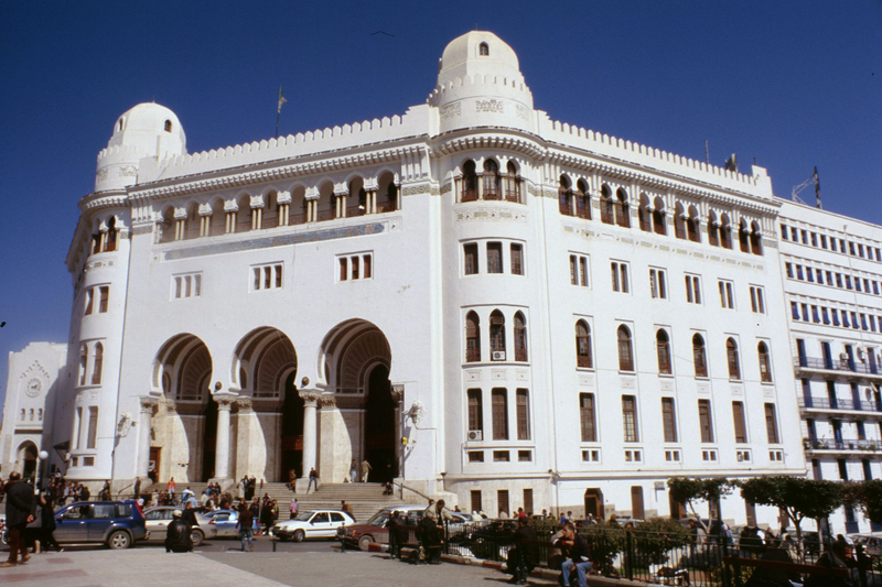 Oficina principal de correos de Argel. Wikimedia Commons